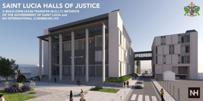 Halls of Justice: $143 Million, Two-Year Completion Date, Two-Structure Courthouse