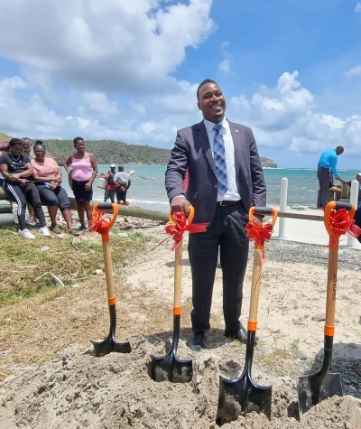 Works Commence On New Praslin Jetty