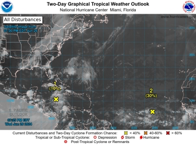 Met Officials Monitoring Weather System to Windward’s Far SouthEast