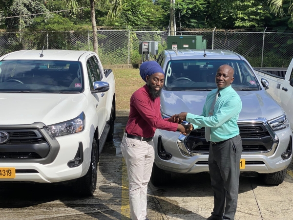 6 New Vehicles Donated to Support the Agricultural Sector