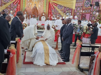 Catholics Pay Homage to Cardinal Kelvin Felix