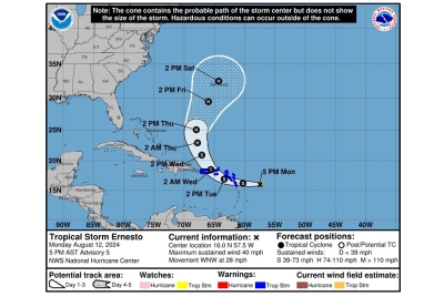 NEMO Issues Adverse Weather Advisories