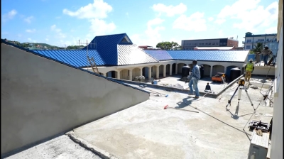 Vieux Fort Police Station Renovation to be Completed Soon