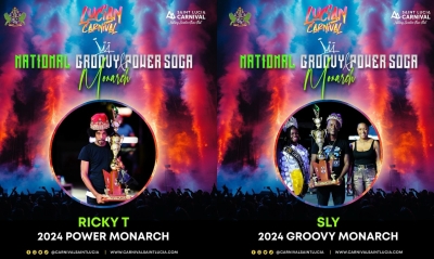 Ricky T and Sly Crowned 2024 Soca Kings