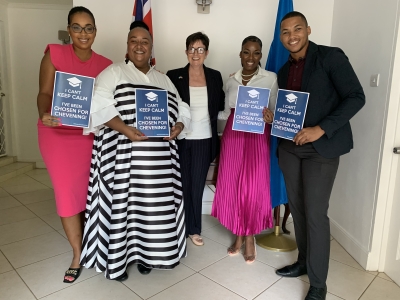 FOUR SUCCESSFUL UK CHEVENING SCHOLARS FROM SAINT LUCIA, AMONG THE FIFTEEN FOR BARBADOS AND THE EASTERN CARIBBEAN